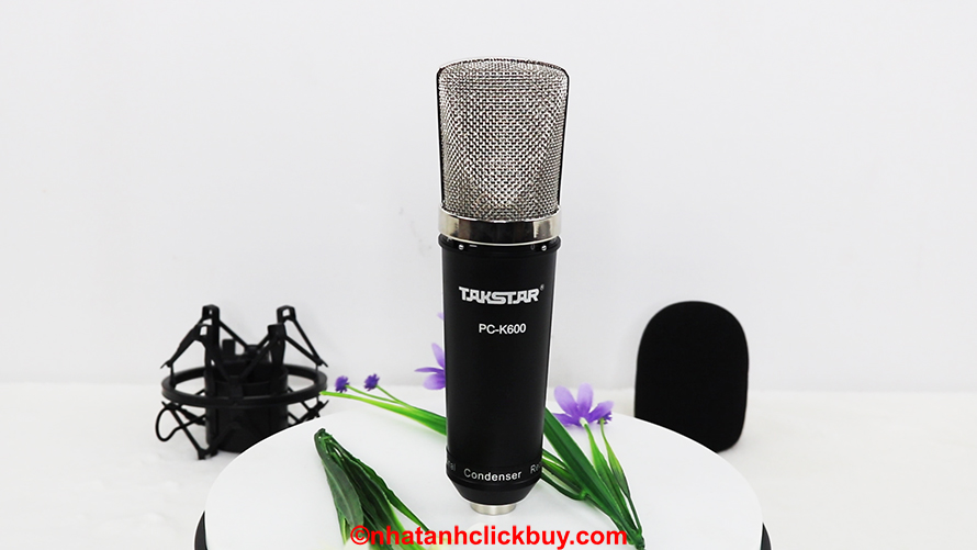 Micro thu âm hát karaoke livestream Takstar PC K600