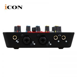COMBO LIVESTREAM MIC ISK AT100 & SOUND CARD ICON UPOD PRO 18