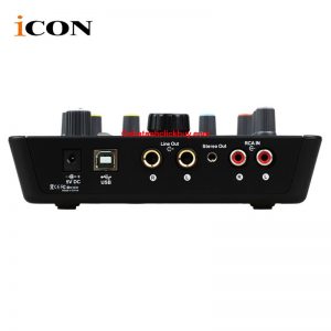 COMBO LIVESTREAM MIC ISK AT100 & SOUND CARD ICON UPOD PRO 17