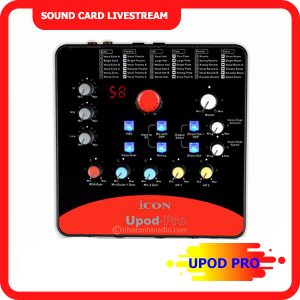 Sound card thu âm livestream Icon Upod Pro 19
