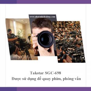 Micro phỏng vấn gắn Camera Takstar SGC-698 27