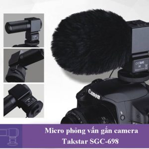 Micro phỏng vấn gắn Camera Takstar SGC-698 19