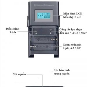 Micro thu âm camera không dây Takstar SGC-100W 23