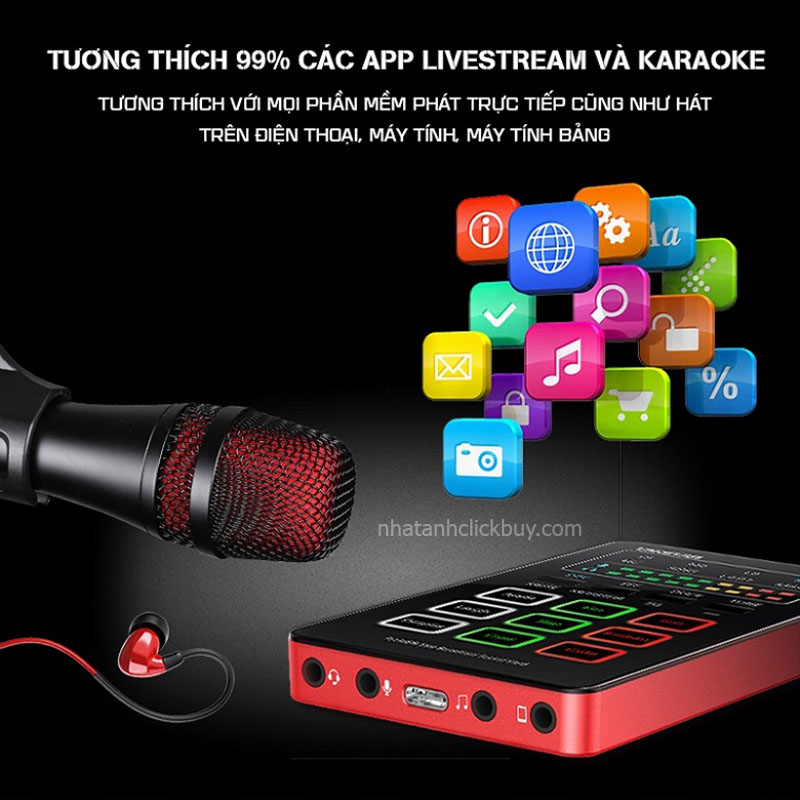 Trọn bộ thiết bị livestream, phát sóng trực tiếp Takstar MX1 Mini Set
