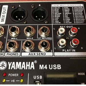 MIXER YAMAHA M4 USB 99 HIỆU ỨNG EFFECT ( MAX 68 PRO ) 17